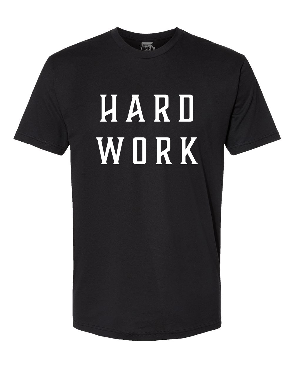 Hard Work By Square Kombat - T-Shirt - Black