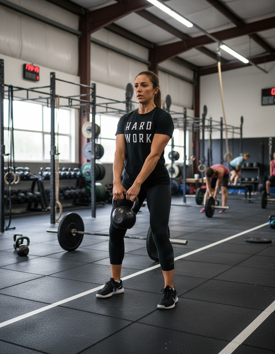 Hard Work By Square Kombat - T-Shirt - Black