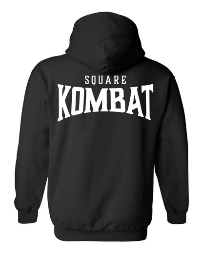 Hard Work By Square Kombat - Black Hoodie