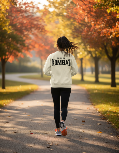 Square Kombat - Sweater Crewneck - Sand