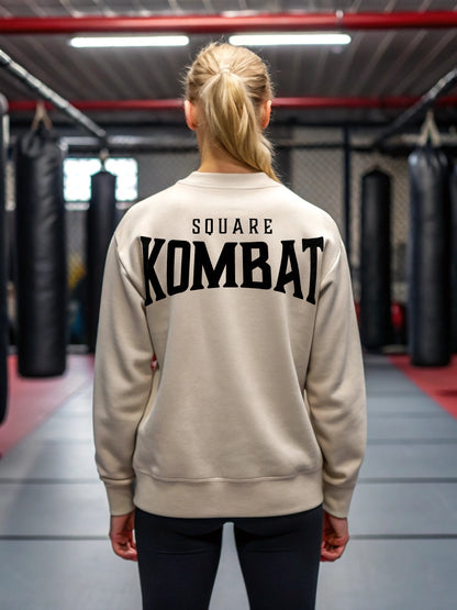 Square Kombat - Sweater Crewneck - Sand